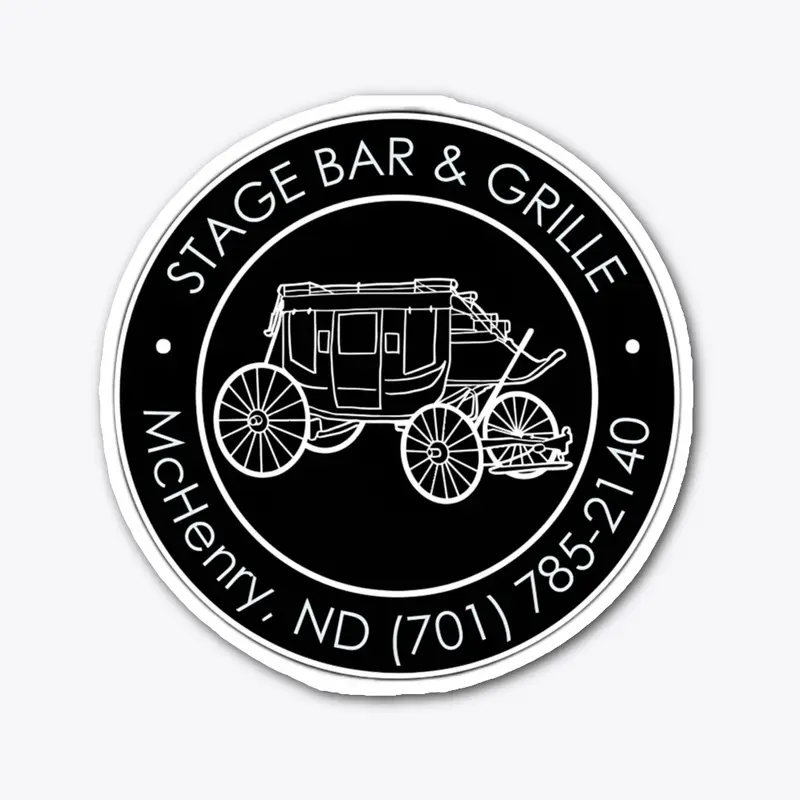 Stage Bar Apparel (Black Logo)